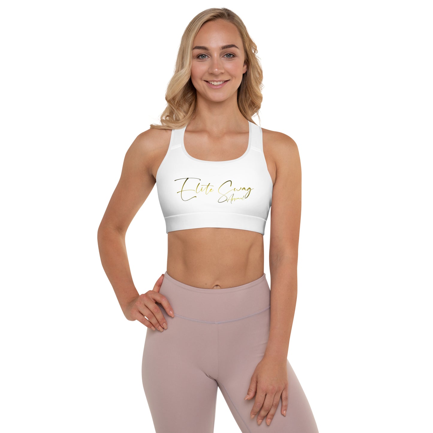 " Elite Swag Apparel " Padded Sports Bra