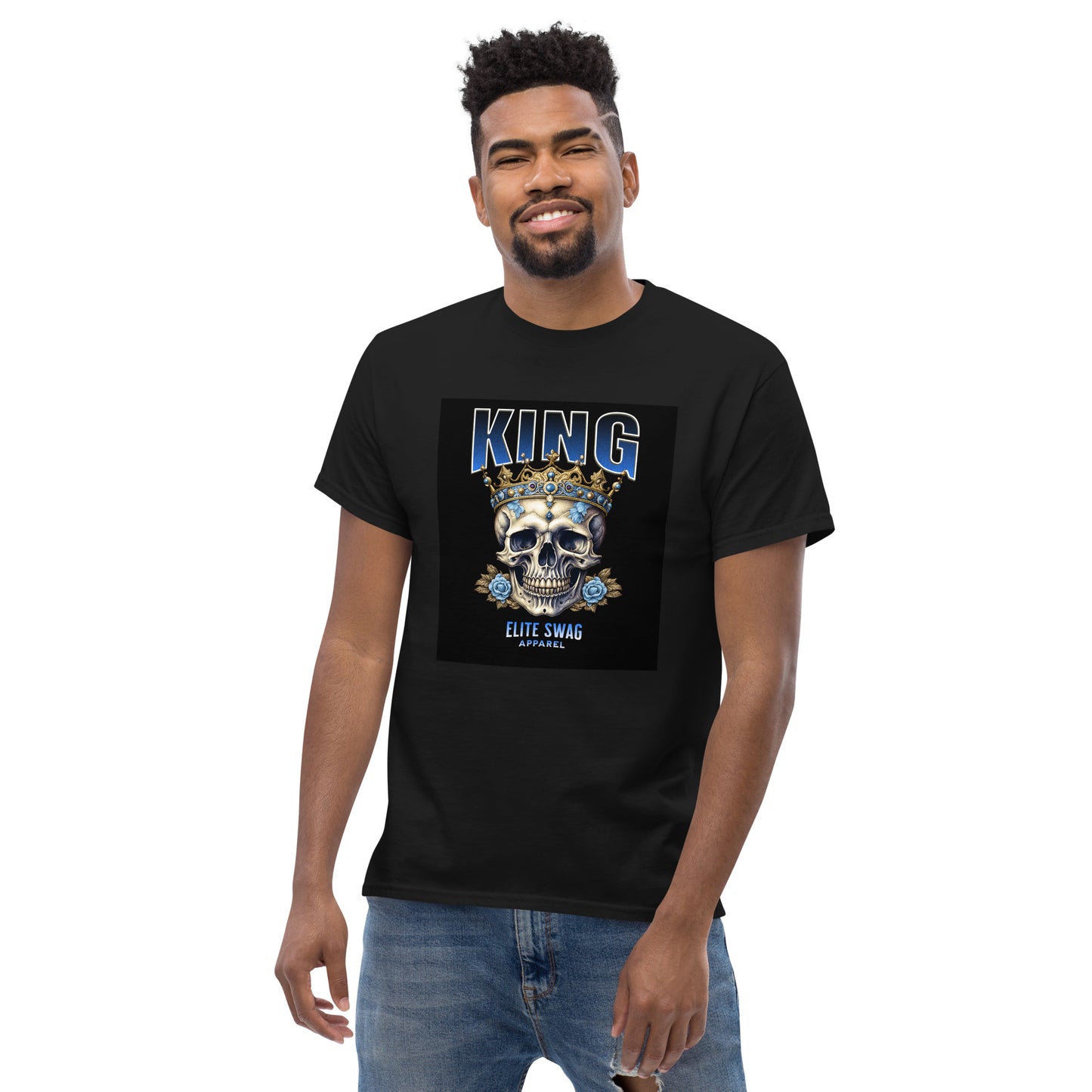 " King Skull " Urban Casual Streetwear Unisex classic tee