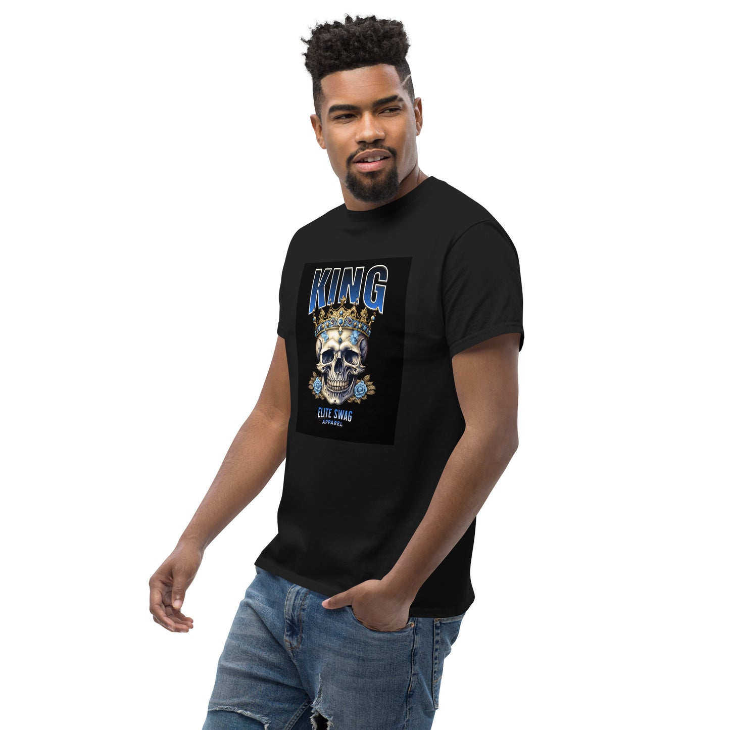 " King Skull " Urban Casual Streetwear Unisex classic tee