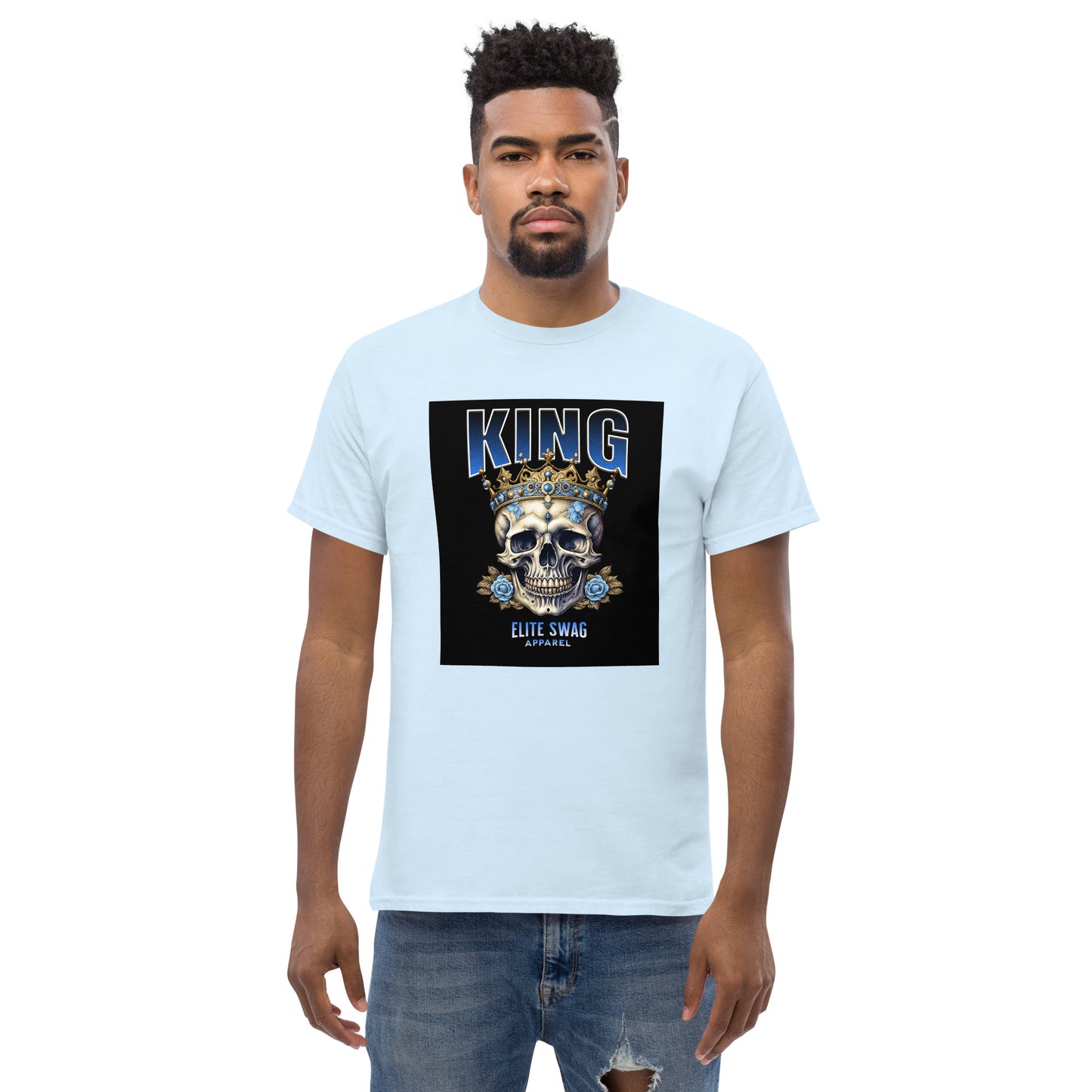 " King Skull " Urban Casual Streetwear Unisex classic tee