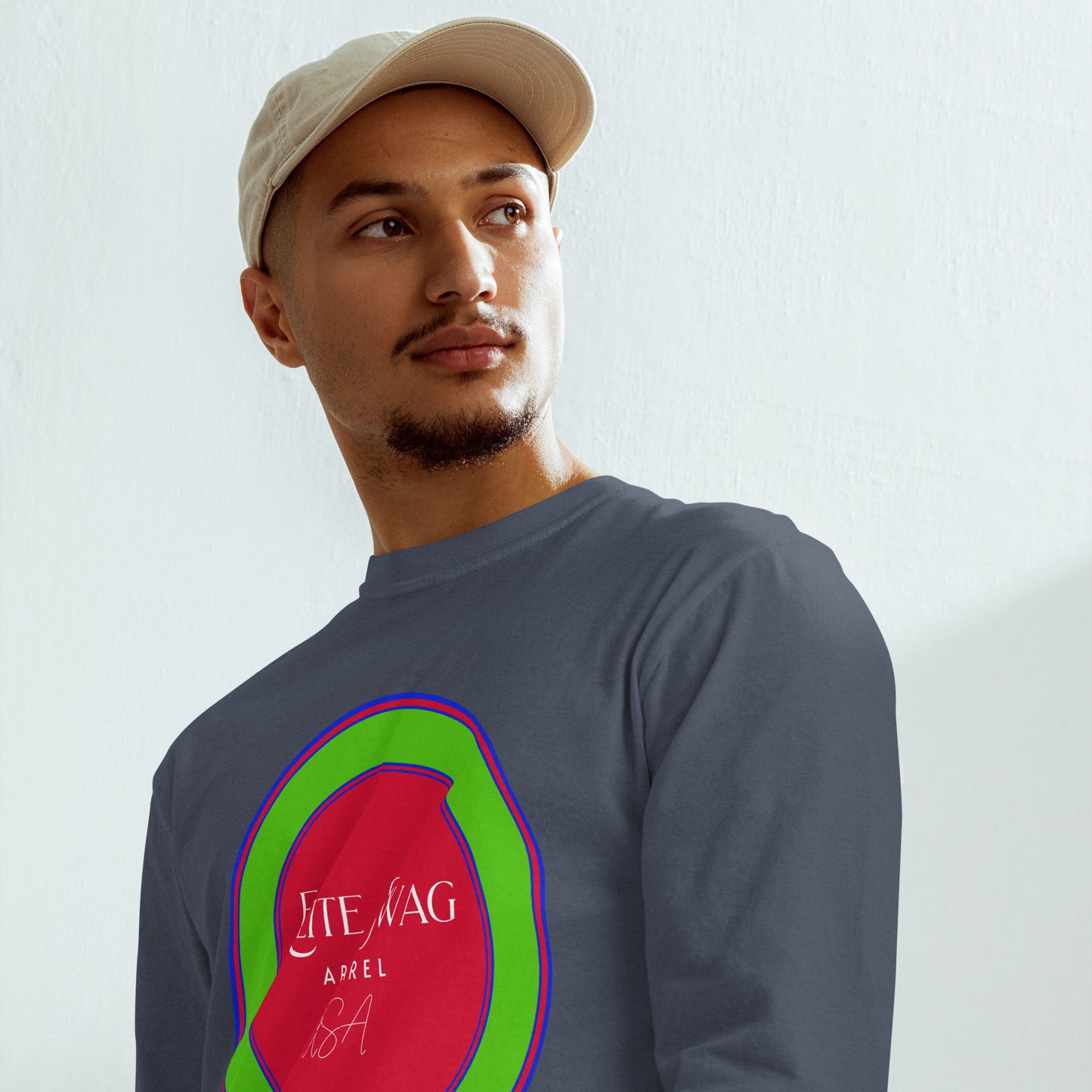 " Elite Swag Apparel USA "Heavyweight long-sleeve shirt